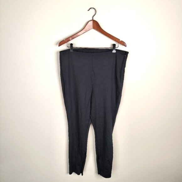 Fabletics Stretch Minimalist Lounge Business Casual Zip Ankle Pants 1X - Picture 2 of 8